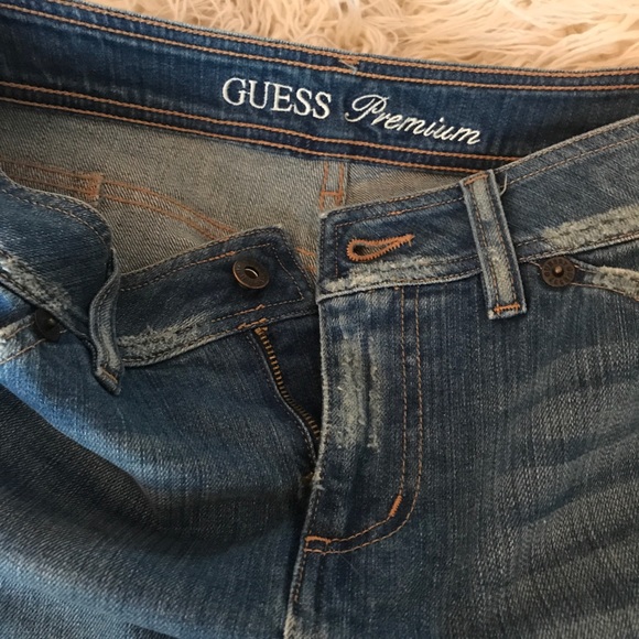 Ruffle Back Denim Skirt - Picture 6 of 8